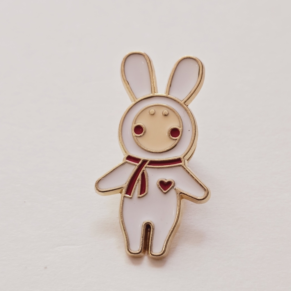 Cute Bunny Costume Pin